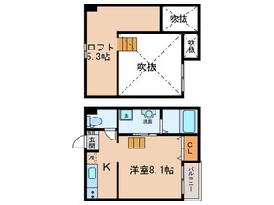 CONFORT大畑の物件間取画像